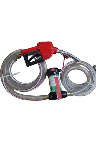 220 Volt Mazot Aktarma Pompası&5 Metre Telli Hortum&otomatik Akar