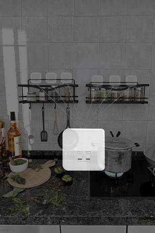 10 Adet 7x7cm Yedek Süper Güçlü Yapışkanlı Askı, 20kg Banyo - Mutfak Raf Tutucu Sticker, Delmesiz Şeffaf