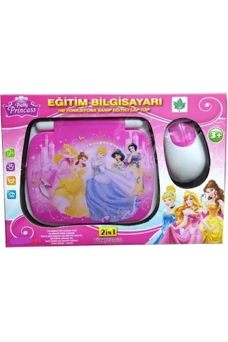 Princess Eğitici Oyuncak Bilgisayar Oyuncak Laptop Türkçe İngiliz