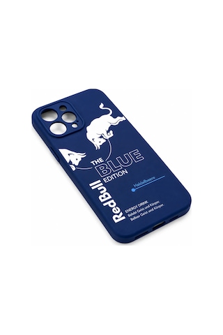 Apple iPhone Uyumlu 15 Red Bull The Edition Telefon Kılıfı Premium Uv Baskılı Silikon Koruyucu Kılıf Lacivert