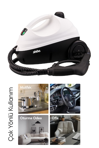 Sinbo SSC-6423 Çok Fonksiyonlu Buharlı Temizlik Makinası