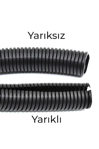7mm Yarıksız Spiral Hortum 10 Metre Kablo Gizleme İzolasyon Borusu Esnek