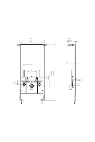 Bocchi Asma Bide İçin Taşıyıcı Metal Montaj Seti - 8040-1001 3351971