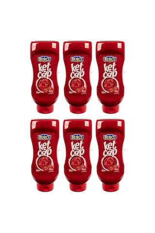 Burcu Ketçap 650 Gr Tatlı X 6 Adet