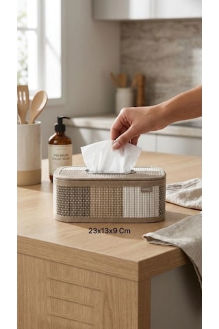 Cooker Peçete Sepeti 23x13x9 Cm Çok Renkli