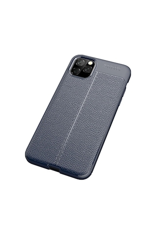 Newface - 84 - İphone 11 Pro Max Kılıf Auto Focus Kapak - Kmrsfres - - Lacivert