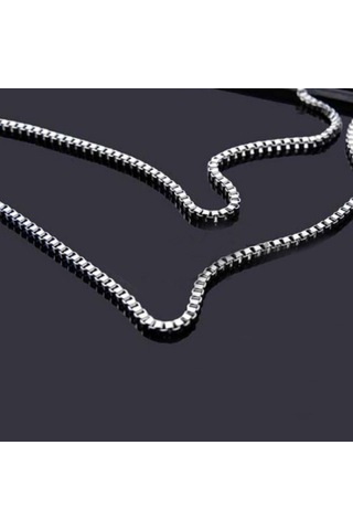 Chavin Gri 2 Mm. 75 Cm. Uzun Erkek Çelik Zincir Dn76 (478255024)