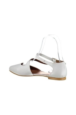 Fox Shoes Beyaz Kadın Babet D726016909