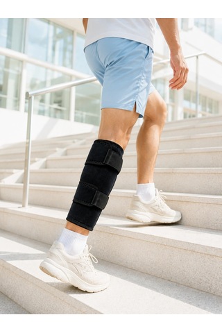 Trendexa Mey İthalat Ayarlanabilir Alt Baldırlık Baldır Destekliği Çift Bantlı Spor Ve Günlük Kullanım