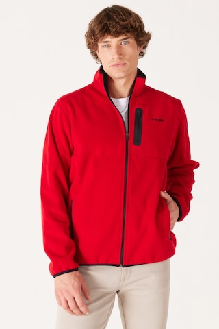 Regular Fit Normal Kesim Polar W212981600 Kırmızı