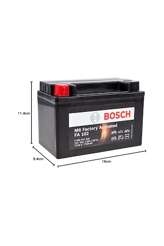 Bosch Fa102 Ytx9-bs Tx9-bs 12v 8ah Bakımsız Motosiklet Aküsü