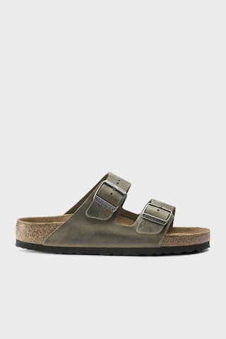 Birkenstock Unisex Terlik 1019377 Koyu Haki Koyu Haki