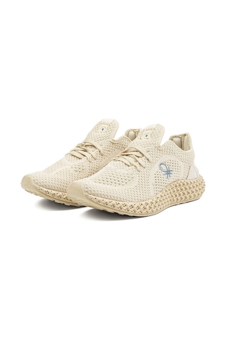 Spor Kadın Bn-30009 Benetton Bej Bej