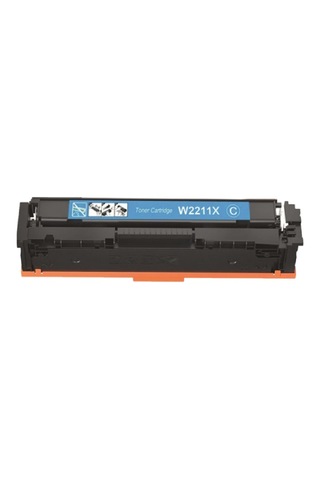 Hp M283 Yazıcı Toneri W2211x 207x Uyumlu,  Toner Çipsiz Mavi Yüksek Kapasite Toner M255 Mfp 47538921