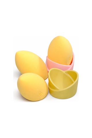 Makyaj Süngeri Standı İkili Set Kozmetik Standı Beauty Blender Tutucu Makyaj Organizeri Çok Renkli