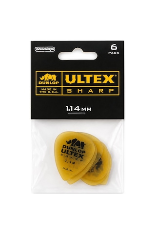 Jim Dunlop Ultex Sharp Pick 1.14mm - 6'lı Paket Jim Dunlop Ultex Sharp Pick 1.14mm - 6'lı Paket