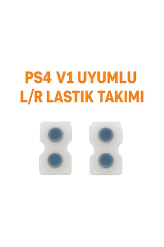 Ps4 V1 Kollar İle Uyumlu L/r Lastik Takımı 1 Takım 2 Adet