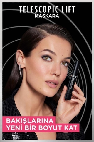 L'Oréal Paris Telescopic Lift Maskara & True Match Nude Fondöten Serum 0.5-2 Very Light - Makyajın Favorileri Seti pktmkyjfvrlrst-9584 0