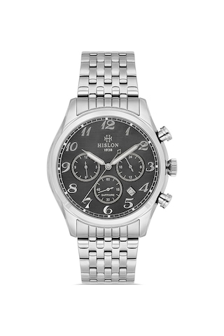 Hislon Men's Date Dt171s-04ss Gri