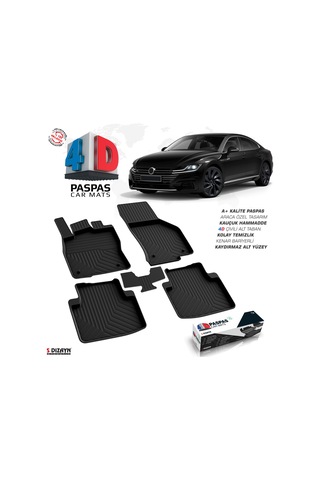 Vw Arteon 4d Havuzlu Paspas 2017 Üzeri A+ Kalite