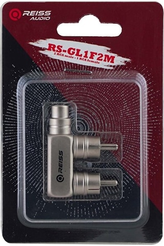 Reiss Audio Rs-gl1f2m 2 Erkek 1 Dişi Rca Çoklayıcı
