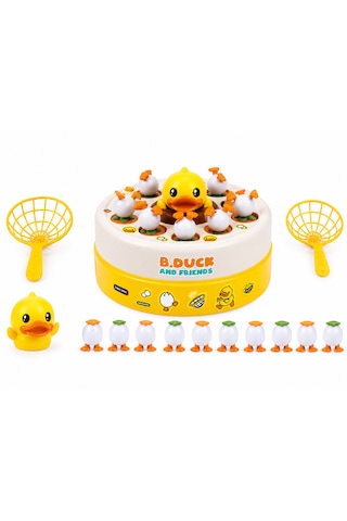 B.duck And Friends Bouncing Carousel Eğitici Beceri Oyunu