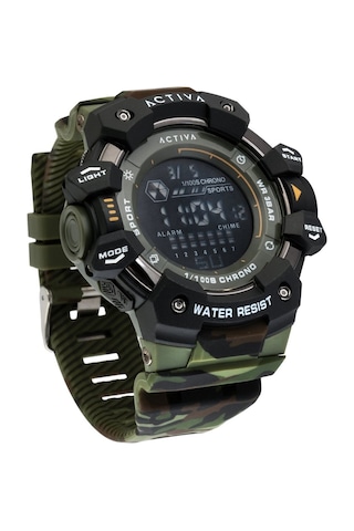 Invicta X Activa Armour Dijital Erkek Kol Saati - 50 Mm - Kamuflaj Siyah