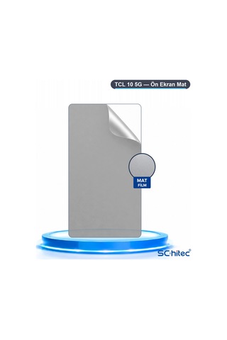 Schitec Tcl 10 5g Uyumlu Ön Yüzey Mat Hidrojel Ekran Koruyucu 81892076