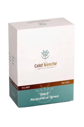 25x40 Gold Needle Steril Akupunktur İğnesi 25x40 Gold Needle Steril Akupunktur İğnesi