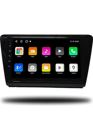 Avaydel Skoda Rapid Android Carplay Multimedya 2013-2018 8GB RAM + 128GB Hafıza + 4 Çekirdek