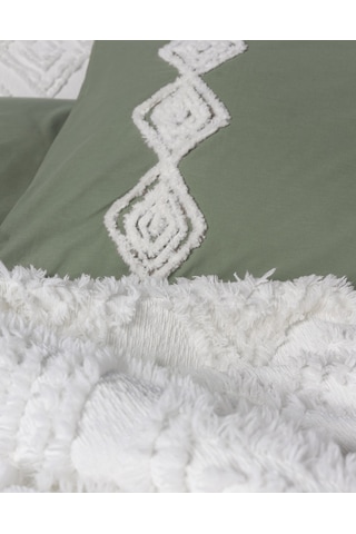 Cotton Box Limi Çift Kişilik Yatak Örtülü Nevresim Takımı Luke Krem