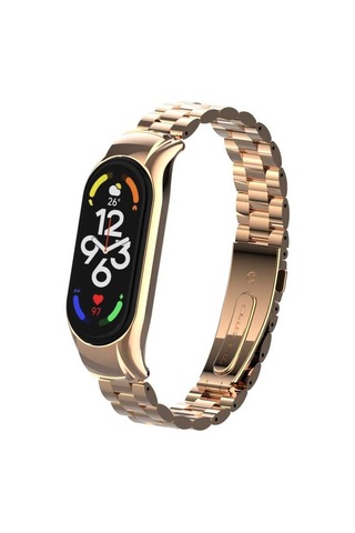 Xiaomi Mi Band 7 Kordon Klipsli Metal Kordon 04