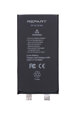 Apple Uyumlu iPhone 1212 Pro Batarya Film'siz Puntalanabilir - Cell - 2815 Mah