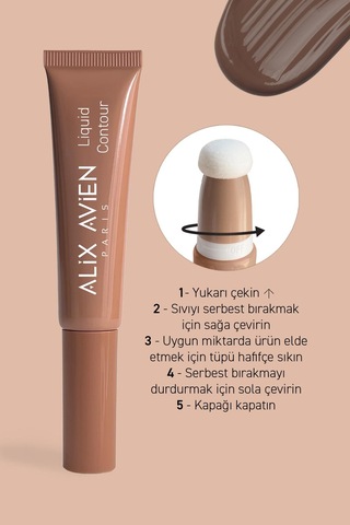 Alix Avien E Vitaminli Nemlendiren Kremsi Likit Kontür 104 Mahogany