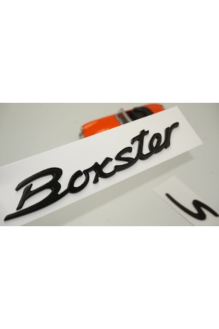 Porsche Boxster S Bagaj 3M 3D Abs Yazı Logo Amblem (549220810)
