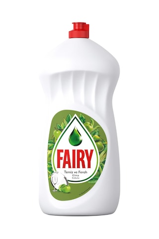 Fairy Elma Kokulu Sıvı Bulaşık Deterjanı 4 x 650 ML