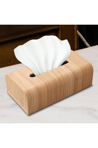 Pazly Tutucu Suntek Mendil Kutusu Kutu Kahverengi Için Dairesi Banyo Ahşap Ab Kahverengi