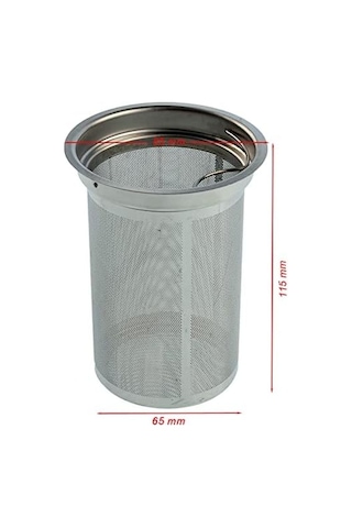 Çay Makinesi Metal Demlik Süzgeci 6.5 X 11.5 Cm