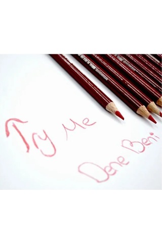 Kırmızı Kopya Kalemi Kırmızı