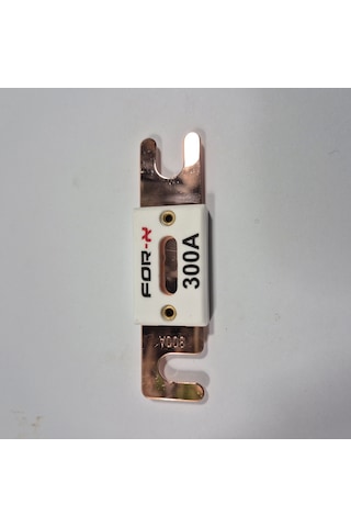 For-x Anl Bakır Amfi Sigortası İçi Büyük Boy 300 Amper Seramik Anl Bakır Sigorta Bakır Anfi Sigo