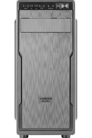 Green Ava Plus Skd 1x120mm 2x2.0 Usb Bilgisayar Kasası 300w 80+ Standart Sertifikalı Ups Klavye + + Mouse