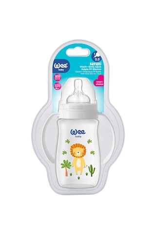 Wee Baby Safari Kulplu Pp Biberon 250 Ml EWE-M6000484