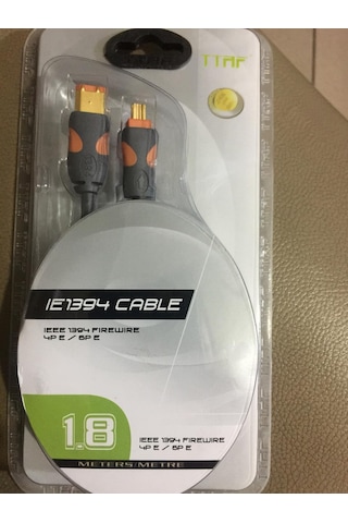 18 Metre Ieee 1394 Firewire 6 Pin To 4 Pin Kablo Firewire 4Pin 6