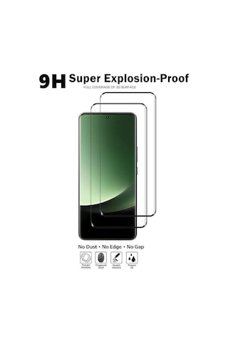 Xiaomi Mi 13 Ultra Ekran Cam Koruyucu Jelatin Seramik Film Kavisli Esnek Tam Kaplar Screen Protector