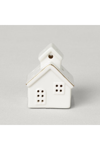 Linens House 6x6 Cm Ledli Dekor Ekru