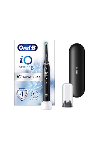 Oral-B iO 6 Şarjlı Diş Fırçası Siyah