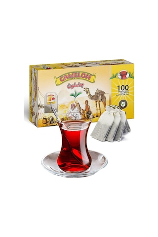 Camelon Seylan Siyah Süzen Poşet Çay 100 x 2 G