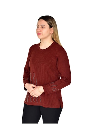 Kadın Triko Kazak Bgl-st03374 001