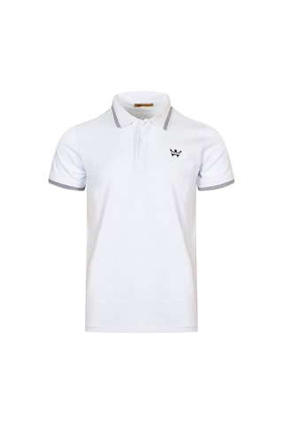 Thewıldwalkıng Erkek Polo Yaka T-Shirt-Beyaz