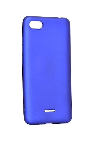 Xiaomi Redmi 6a Kılıf Zore Premier Silikon Kapak Saks Mavi